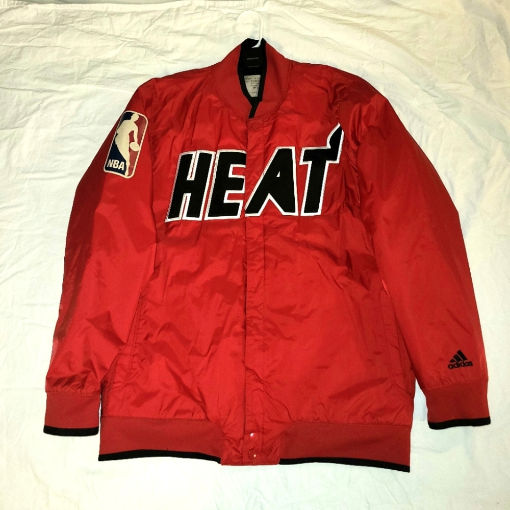 *Sold* *Unreleased* Adidas x Miami Heat Warmup Jacket (2012)